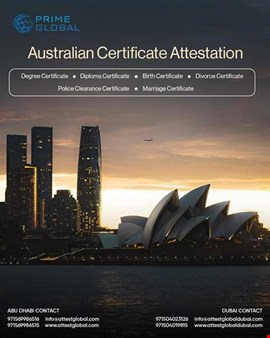Australia Academic Certificate Validation in UAE