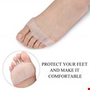 Gopinath Creation Silicone Gel Heel Front Socks for Pain Relief for Men and Women