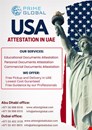 USA Degree, Marriage & Commercial Certificate Attestation in UAE