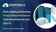 Rent a Highly-Performing France Dedicated Server from Serverwala for just $69/m