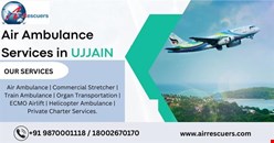 Air Ambulance Services in Ujjain: Fast and Safe Medical Transportation You Can Trust