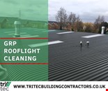 GRP Rooflight Cleaning Services - Tritec Building Contractors