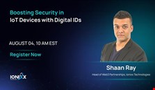 Free Webinar: Boosting Security in IoT Devices with Digital IDs