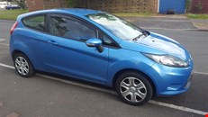 Ford fiesta 1.4 tdci 2009 plate