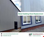 Metal Sheet Cladding Replacement | Commercial Wall Cladding
