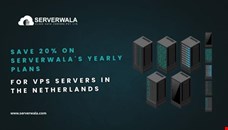 Save 20% on Serverwala's Yearly Plans for VPS Servers in the Netherlands 