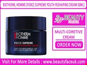 BIOTHERM, HOMME (FORCE SUPREME YOUTH RESHAPING CREAM 50ML)