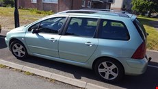 peugeot 307 estate 7 seater long mot