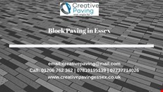Paving contractors in Essex