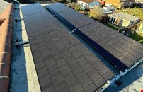 Solar panels on flat roof UK