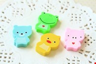 Cartoon Animal Erasers