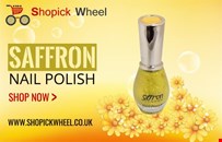 Shopick Wheel - Saffron Nail Polish