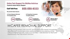 Mcafee Removal Tool | 855-550-9333