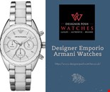 Designer Emporio Armani Watches 