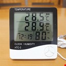Ridham Enterprise Digital White Clock on Flipkart