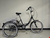 Adults folding tricycle, 6-speed shimano gears, 24" wheels, front suspension, various colours