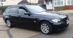 BMW E91 3 SERIES 320d AUTO 2007 REAR DAMAGE CAT N