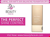 CLARINS, EVER MATTE SKIN BALANCING FOUNDATION SPF15