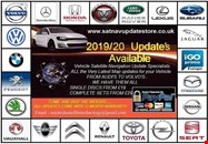 VERY LATEST 2019/20  UK & EUROPEAN VEHICLE SATELLITE NAVIGATION MAP UPDATES (DVD, SD CARD, USB)