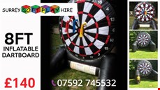8ft Inflatable Dartboard 