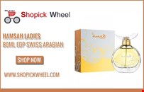 Discounted Cosmetics - Hamsah Ladies 80ml EDP Swiss Arabian