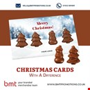 Christmas Card with Christmas Trees