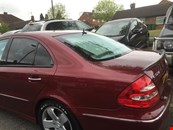 Stuning and red wine Mercedes for sale