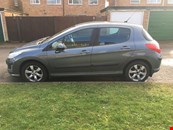 Peugot 308s 1.4 Manual 2009 register