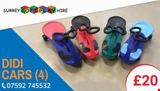 Didi Cars Soft Play Hire