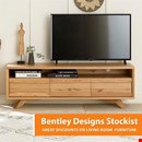 Bentley Designs Cadell Rustic Oak Entertainment Unit