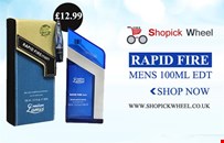 Rapid Fire Mens 100ml EDT Lamis Deluxe