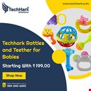Techhark Rattles and Teether for Babies