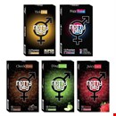 NottyBoy Condoms Bulk Variety Pack of Ribbed Condom, Extra Dotted & Flavoured Condom