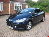 Peugeot 307cc convertible manual petrol 2 ltr 2006