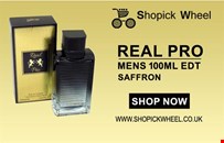 Real Pro (Mens 100ml EDT) Saffron