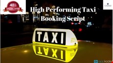 40% Off On High Performing Taxi Booking Script For Online Taxi Booking Business