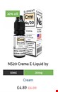 NS20 Crema E-Liquid by Element