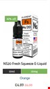  NS20 Fresh Squeeze E-Liquid by Element