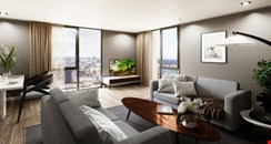 UK Entry Level Apartment Fabric District Residence