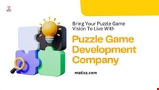 Next-Gen Puzzle Game Development - Get a New Gaming Experience