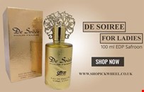 De Soiree Ladies 100ml EDP Saffron