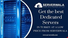 Get the best dedicated servers in Turkey at a low price from Serverwala