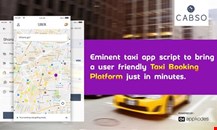 Eminent taxi app script to bring a user-friendly taxi booking platform just in minutes