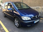 Vauxhall zafira 2.0l diessel
