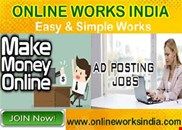 Join Today Online Ads Posting Jobs in India