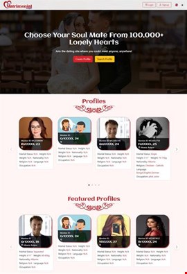 White-Label Matrimonial Website Solution Available