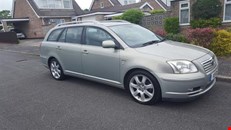 03 Plate Toyota avensis with mot